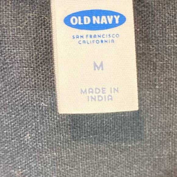 Old navy Black Eyelet Summer cotton dress Medium - Picture 5 of 6